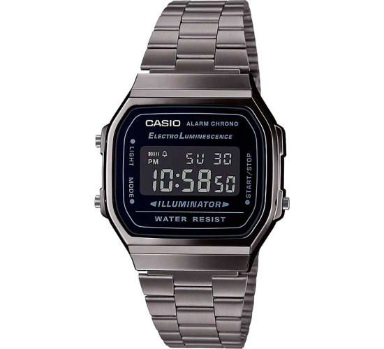 Японские унисекс часы Casio A168WGG-1B