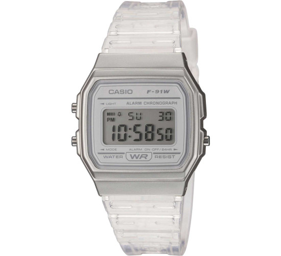 Японские унисекс часы Casio F-91WS-7