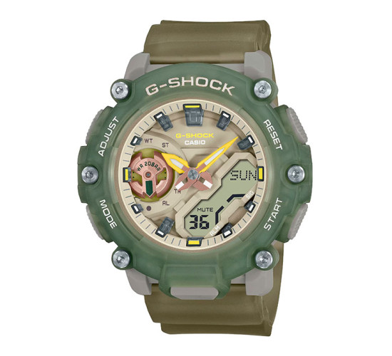 Японские женские часы Casio GMA-S2200PE-3A