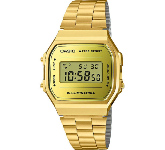 Японские унисекс часы Casio A-168WEGM-9E