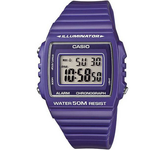 Японские унисекс часы Casio W-215H-6A